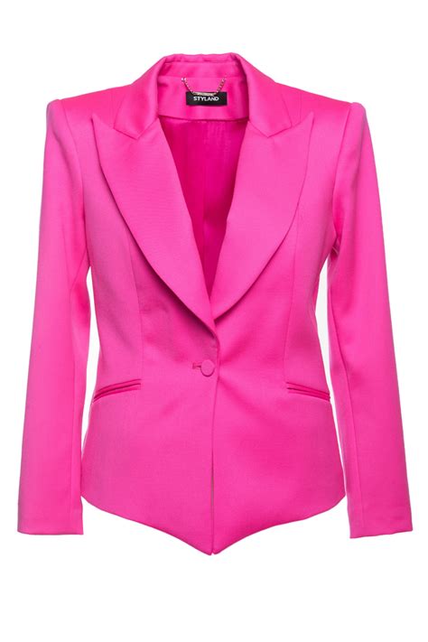 pieces blazer pink|women's blazers uk.